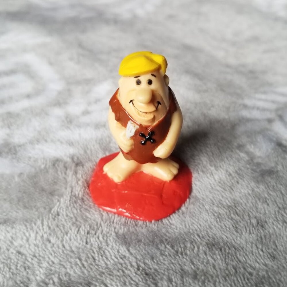 Hanna Barbera Figure Barney Rubble Mini Flintstones Vintage Y2K 90s 1991